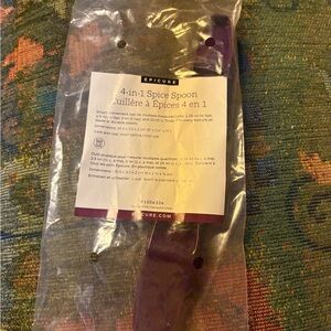 Epicure 4-in-1 Spice Spoon in Purple